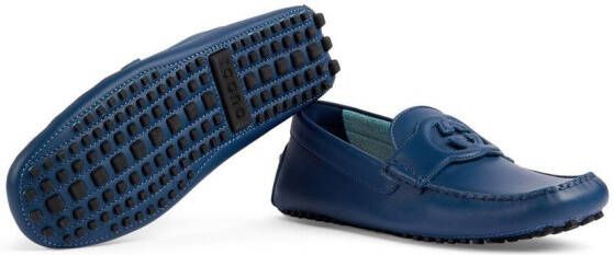 Gucci Interlocking G driving shoes Blue