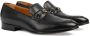 Gucci Interlocking G leather loafers Black - Thumbnail 2