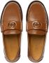 Gucci Interlocking G leather loafers Brown - Thumbnail 4