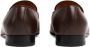 Gucci Interlocking G leather loafers Brown - Thumbnail 3