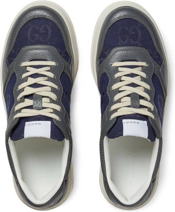 Gucci Interlocking G leather sneakers Blue
