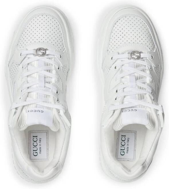 Gucci Interlocking G panelled sneakers White