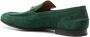 Gucci Jordaan Horsebit-detail suede loafers Green - Thumbnail 3