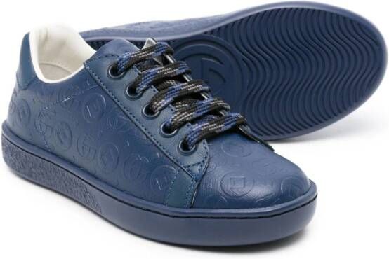 Gucci Kids Ace leather sneakers Blue