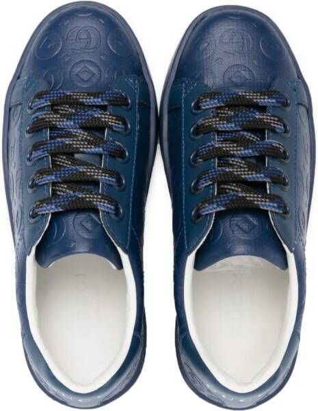 Gucci Kids Ace leather sneakers Blue