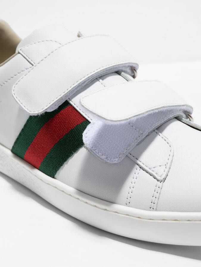 Gucci Kids Ace low-top sneakers White