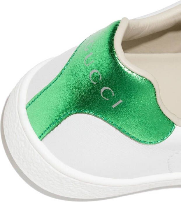 Gucci Kids Ace touch-strap sneakers White