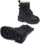 Gucci Kids Double G-embossed leather boots Black - Thumbnail 5