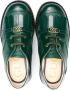 Gucci Kids Double G lace-up shoes Green - Thumbnail 3