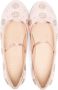 Gucci Kids Double G-logo ballerina shoes Pink - Thumbnail 3