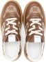 Gucci Kids GG-canvas leather sneakers Brown - Thumbnail 3