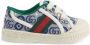 Gucci Kids Gucci Tennis 1977 sneakers Blue - Thumbnail 4