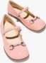 Gucci Kids horsebit detail ballerina shoes Pink - Thumbnail 2