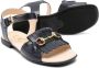 Gucci Kids Horsebit leather sandals Blue - Thumbnail 2
