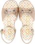 Gucci Kids Hosebit glitter sandals Gold - Thumbnail 3