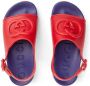 Gucci Kids Interlocking G sandals Red - Thumbnail 4