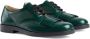 Gucci Kids lace-up leather shoes Green - Thumbnail 2