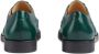 Gucci Kids lace-up leather shoes Green - Thumbnail 3