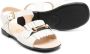 Gucci Kids leather flat sandals White - Thumbnail 2