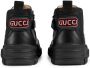 Gucci Kids logo patch ankle boots Black - Thumbnail 2