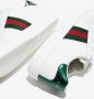Gucci Kids New Ace lace-up sneakers White - Thumbnail 5