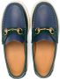 Gucci Kids plain leather loafers Green - Thumbnail 3