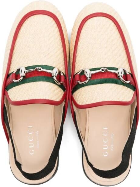 Gucci Kids Princetown slingback slippers Neutrals