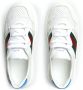 Gucci Kids Web detail chunky sneakers White - Thumbnail 3