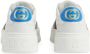 Gucci Kids Web detail chunky sneakers White - Thumbnail 4