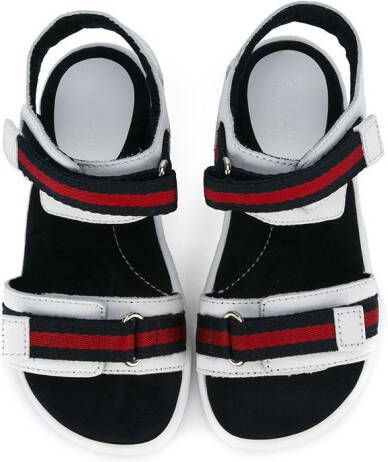 Gucci Kids Web detail sandals White
