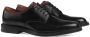 Gucci Web-trim leather Derby shoes Black - Thumbnail 2