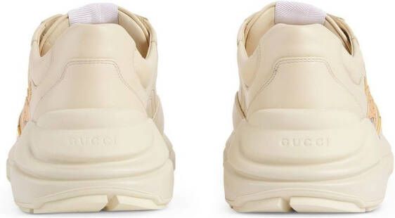 Gucci logo-print chunky sneakers Neutrals