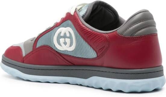 Gucci Mac80 panelled sneakers Red