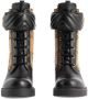 Gucci GG-monogram panelled ankle boots Black - Thumbnail 4