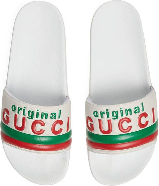 Gucci Original slide sandals White