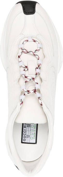 Gucci perforated-logo leather sneakers White
