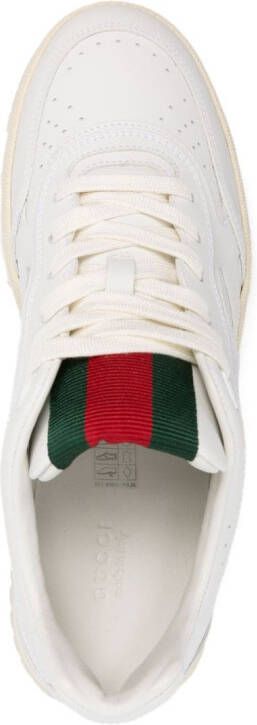 Gucci Re-Web lace-up sneakers White