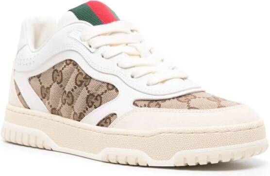 Gucci Re-Web panelled sneakers White