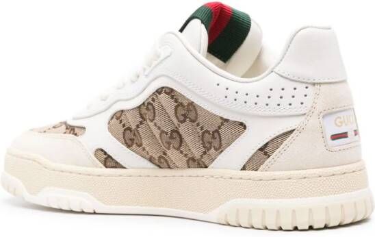 Gucci Re-Web panelled sneakers White