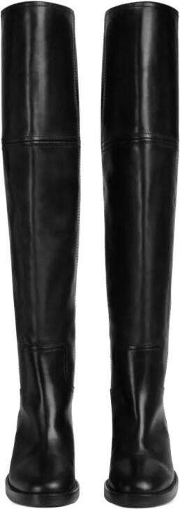 Gucci rear-slit knee-high boots Black