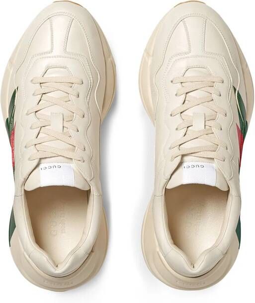 Gucci Rhyton Web chunky sneakers White