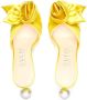 Gucci rose open-toe sandals Yellow - Thumbnail 4