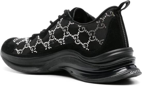 Gucci Run GG rhinestone-embellished sneakers Black