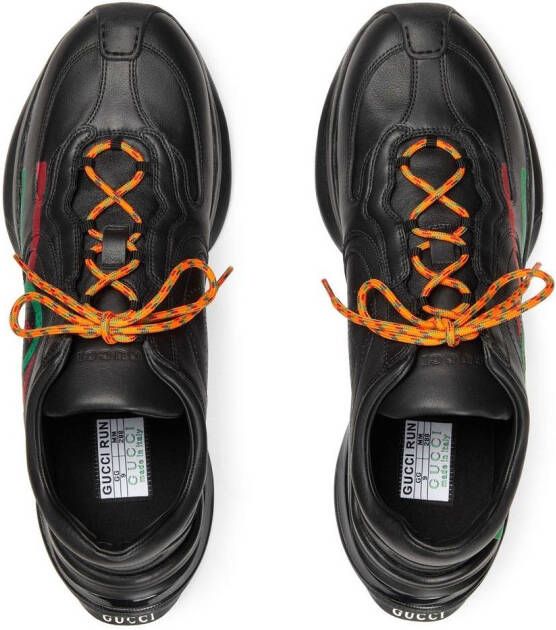 Gucci Run lace-up sneakers Black