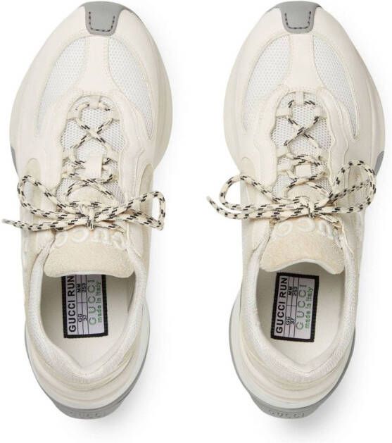 Gucci Run lace-up sneakers White