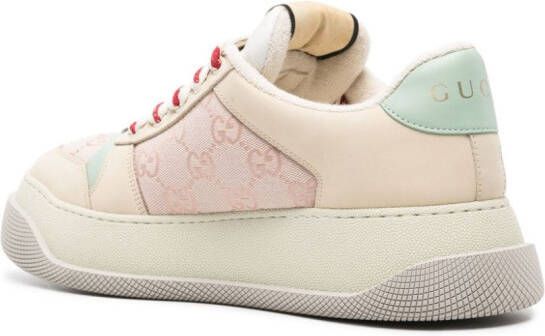 Gucci Screener GG panelled sneakers Pink