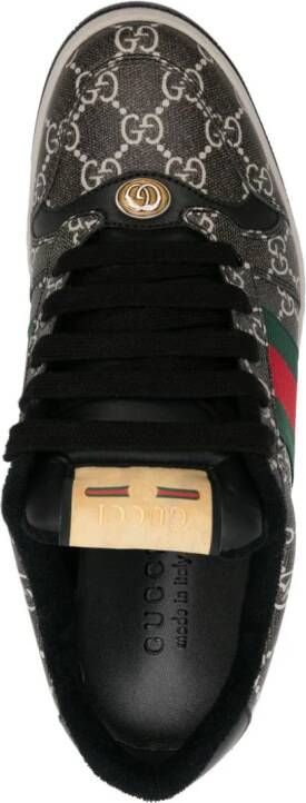 Gucci Screener GG Supreme-canvas sneakers Black