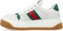 Gucci Screener lace-up leather sneakers White - Thumbnail 3