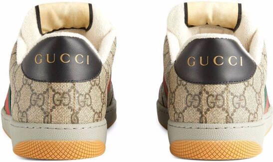 Gucci Screener canvas sneakers Neutrals