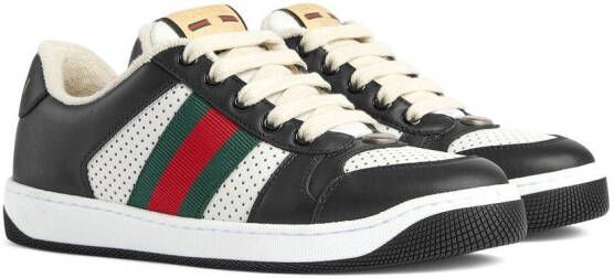 Gucci Screener lace-up sneakers Black